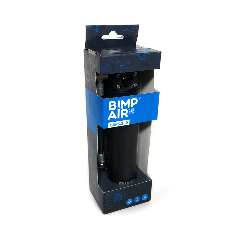 Bimp'Air : la capsule d'air nomade pour regonfler ses pneus